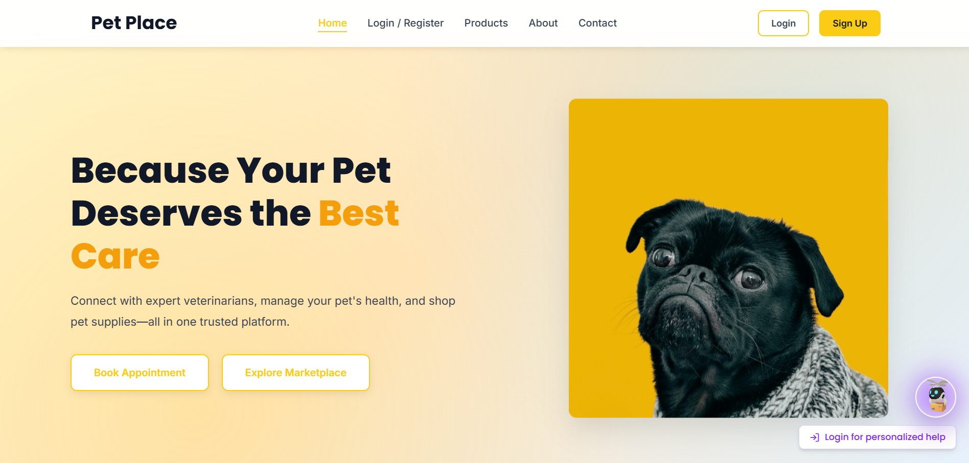 Pet Wellness Dashboard
