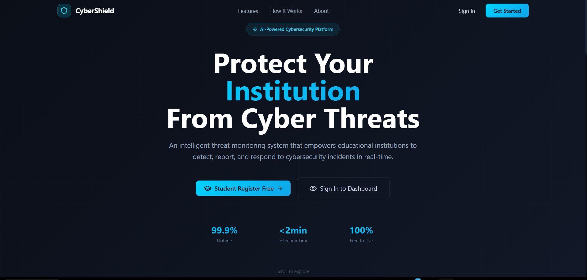 Cyber Threat Dashboard